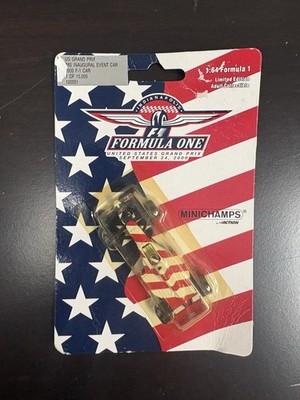 Vintage Mini Champs 1:64 Formula 1 Indianapolis Grand Prix 2000 Limited /15000