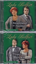 Zwei Lady Bedfort Hörspiele auf 4 CDs     /   OVP