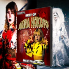 Best of Akira Hokuto (2 Disc DVD) JOSHI MANAMI TOYOTA BULL NAKANO AJA KONG AJW