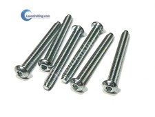 70033502  6 PIECES  SCREW, SKT BTNHDCAP1/4-20X2.25 FOR DRYER DOOR HINGE OEM 