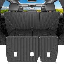 powoq 7 Seats Cargo Mat Compatible with 7 2nd Row Backrest