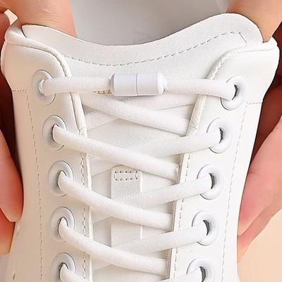 Elastische Schnürsenkel ohne binden Erwachsene Kinder Sneaker Spitze Faul Einfach Schnürsenkel ohne Binden UK