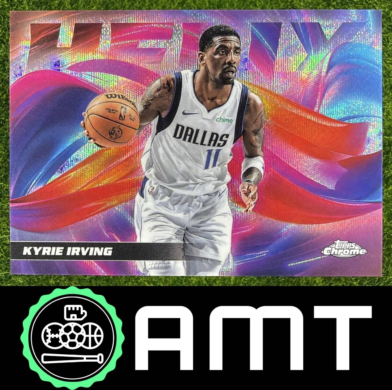 Kyrie Irving 2025-26 Topps Chrome Helix Dallas Mavericks #H-6