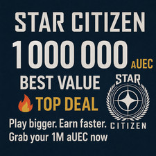 Star Citizen aUEC 250K - 40M AUEC Version 4.8.0 Live