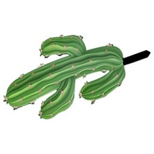  Garden Stakes Signs Outdoor Lawn Decorations Cactus Sculpture Creative for