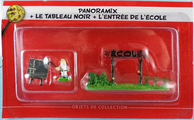 Asterix - Editions Hachette - Le Village - Nr. 22: Panoramix + le Tableau Noir +