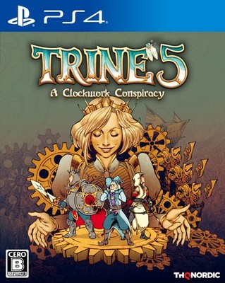 (JAPAN) PS4 video game Trine 5: A Clockwork Conspiracy - PS4
