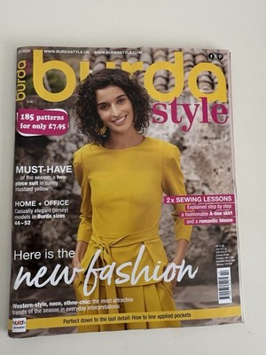 Burda Style Schnittmuster Magazin Februar 2022 Neu Frühling