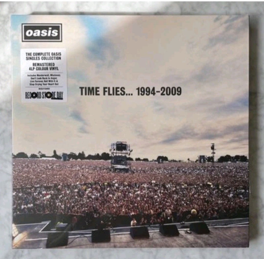 Oasis - Time Flies 1994-2009 4LP Colored Vinyl Limited Edition RSD 2025 New