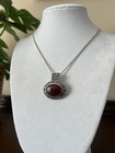 Vintage SS Carnelian Necklace  — photo 2