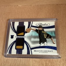 2025 Panini Flawless Baseball Braxton Ashcraft #DP-BA Dual Patches 14/15 low !!!