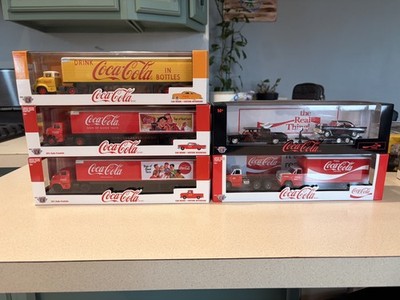 M2 Machines  Lot of 5 Coca Cola Haulers