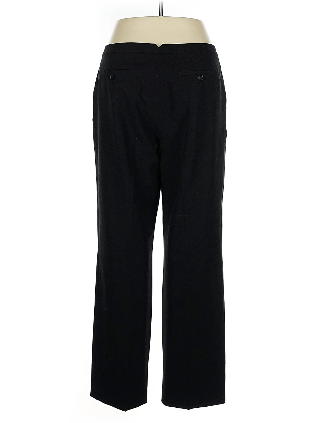 Tommy Hilfiger Women Black Dress Pants 14 thumbnail 2