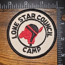 Lone Star Council Camp Vintage Boy Scout Patch