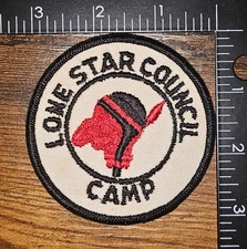 Lone Star Council Camp Vintage Boy Scout Patch