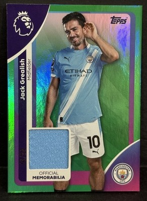 2025-26 Topps EPL Premier League Jack Grealish Player Worn Relic