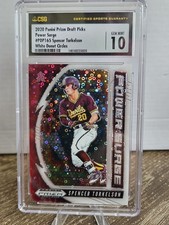 2020 Panini Prizm Draft Spencer Torkelson White Donut Circle SP 8/50 Power Surge
