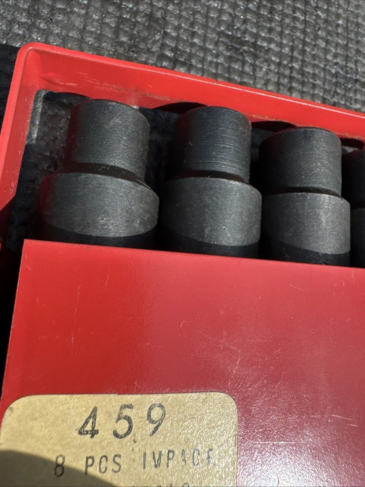 WRIGHT Tools USA Nos 10 件 1/2 英寸驱动 6pt 公制深冲击套筒套装 10-17 毫米 — 第 3/4 张图片