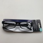 Foster Grant   Brandon  +2.75  Black READERS READING GLASSES W CASE — photo 7