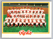 1978 Topps #526 Cincinnati Reds Team Card W/Bench/Rose/Seaver/Morgan Unmarked