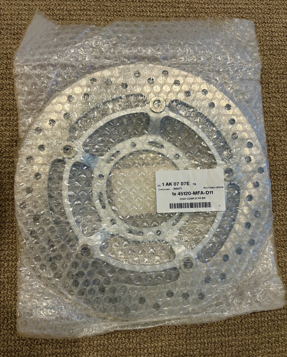Brake disc Honda CBF 1000 45220-MFA-D11 45120-MFA-D11 original
