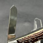 Vintage Colonial Prov. U.S.A. 3-blade Stockman Pocket Knife Faux Stag Handle. ML — photo 6