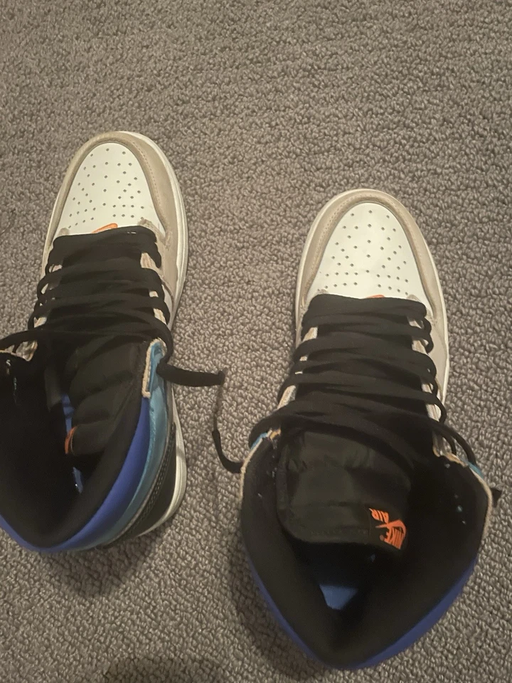 Air Jordan 1 Retro OG Prototipo Alto Talla 10 Muy Ligeramente Usado Foto 3 de 4