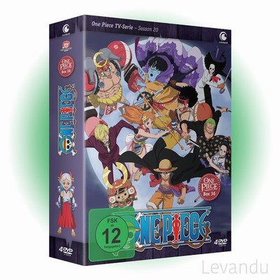 DVD ONE PIECE - TV-Serie - Box 36 (Anime - Episoden 1026-1050) - 4 DVD's
