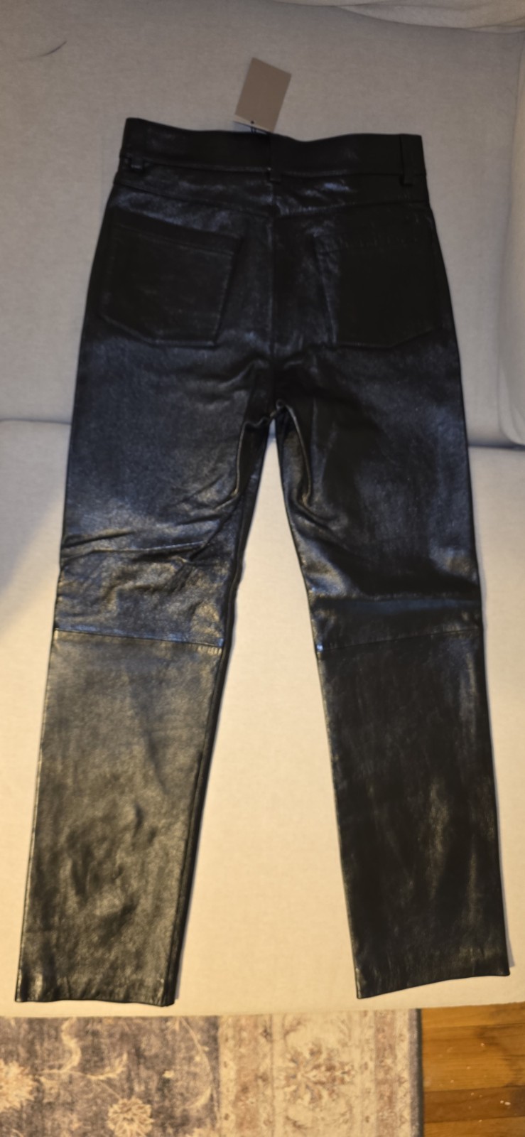 Massimo Dutti Leather Pants thumbnail 2