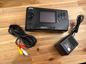 *RESTORED* OEM recapped SEGA Genesis Nomad bundle