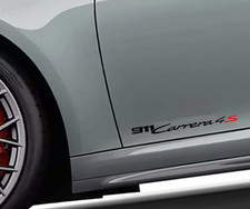 Premium PAIR 2020-2025 PORSCHE 992 Carrera 4 4S Vinyl Sticker Door Decal Set