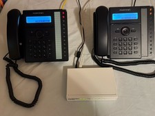 Fortivoice FVE-20E & 2 Fortivoice FON-460i phones