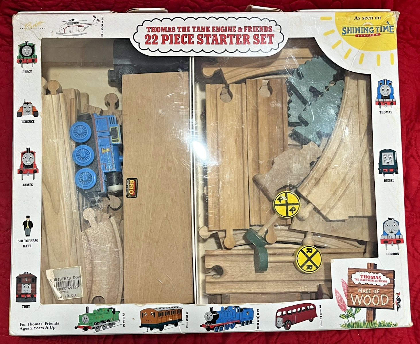 Vintage 1992 Thomas the Tank 22 Piece Original Set + 26 MORE = 48 Total Orig BOX