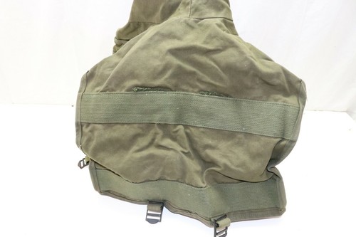 US military OD cotton Canvas Cover with 8 Buckles light cover E235 - Picture 5 of 7
