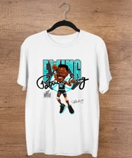 Patrick Ewing Caricature Men T-shirt White Short Sleeve All Size S to 5XL JJ3819