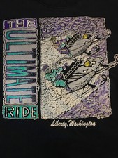 Vintage 1992 Snowmobile Ultimate Ride Sweatshirt Men  s XXL Liberty Washington