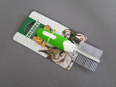 MANI-KO Doubleside Comb for Rodent Small Animal Grooming Healthcare Pet Ferret Chinchila