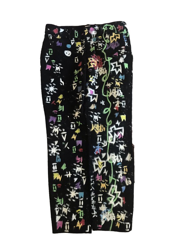 Absodeitly Custom 8 Gap Signature Skinny Ankle Black Pants