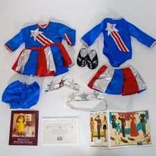 American Girl Molly's Miss Victory Tap Outfit both Versions