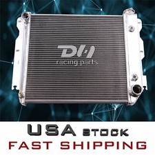 3 Rows Aluminum Radiator 1987-2006 Jeep Wrangler 97-02 Tj Yj V8 Conversion Atmt