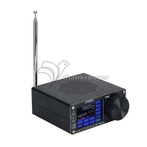 ATS-25+ Si4732 All Band Radio Receiver FM RDS AM LW MW SW SSB DSP Rx 2.4" Touch - Zdjęcie 9 z 9