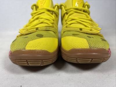 Nike Kyrie 5 GS Spongebob Squarepants Opti Yellow Red CJ7227-700