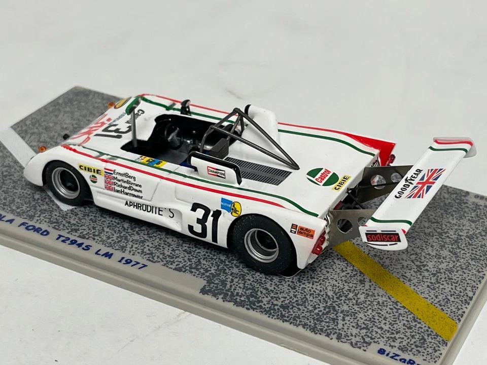 1/43 Bizarre Lola Ford T294S Auto #31 1977 24 Ore Di Lemans BZ160 TN344 - Immagine 2 di 4