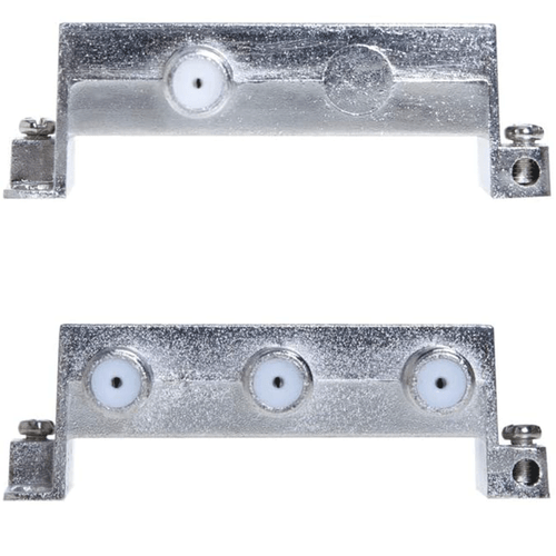 Splitter TV 3 vie 5-2300 MHz adattatore cavo coassiale per RG59 RG6 HDTV satellitare - Foto 9 di 9