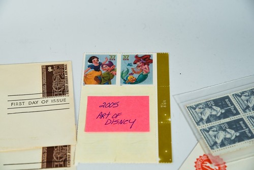 Vintage Big Lot of Canceled Stamps Babe Ruth Confederate Alaska Etc CF8 - Picture 4 of 8