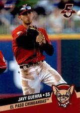 2018 EL Paso Chihuahuas Choice #8 Javy Guerra David Panama Baseball Card