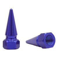 2 X You.S Reifenventile Ventilkappen Spike Blau FüR PKW LKW Motorrad