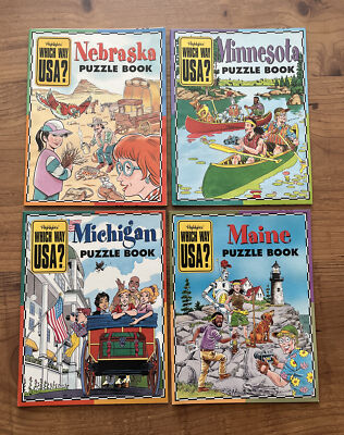 Highlights Which Way USA Travel Guide Activity Books For Kids Make Learning Fun!