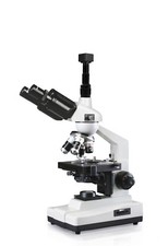Trinocular Compound Microscope, 5.0MP Digital Eyepiece Camera