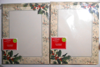 Gartner Studios CHRISTMAS HOLIDAY Party Designer Stationery 150+sheets 8.5x 11